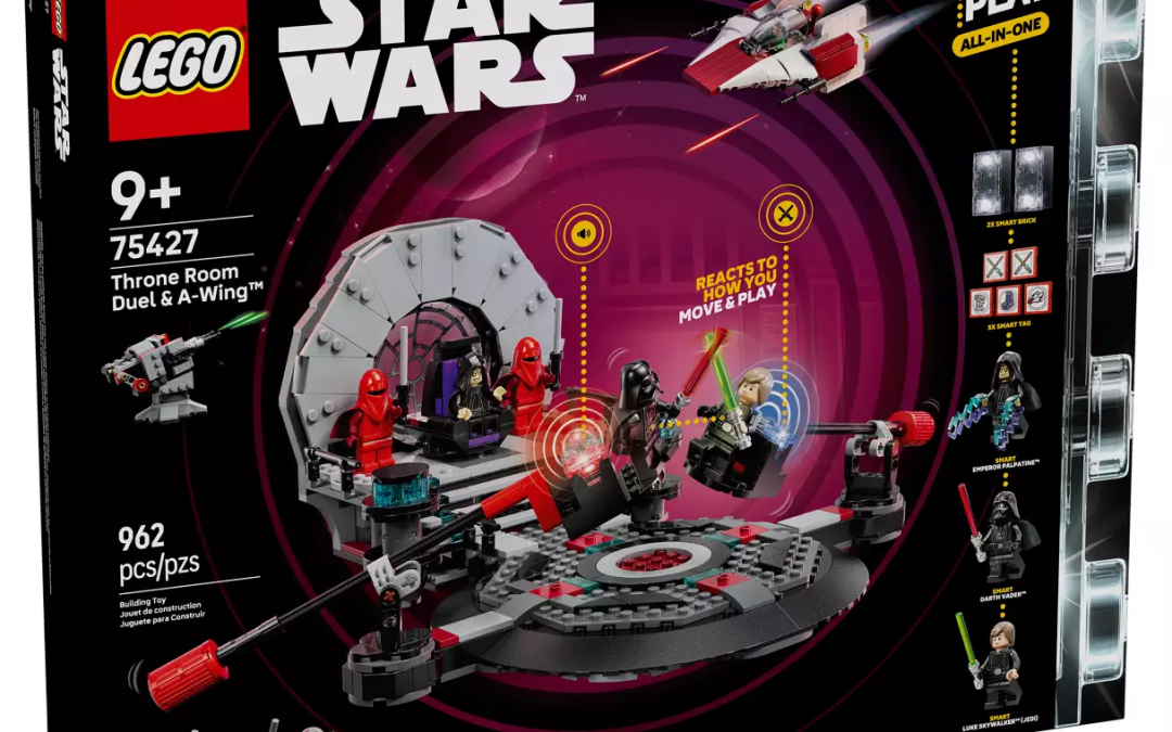 New Return of the Jedi Throne Room Duel & A-Wing SMART Play Lego Set available now!