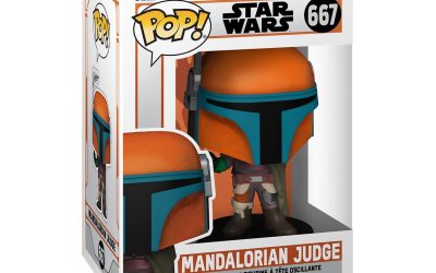 New The Mandalorian Mandalorian Judge Funko Pop! Bobble Head Toy available now!
