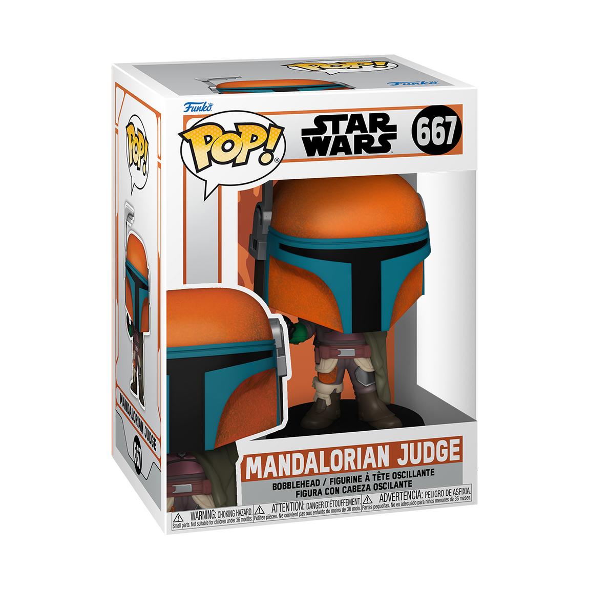 TM Mandalorian Judge Funko Pop! Bobble Head Toy 1