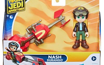 New Young Jedi Adventures Nash Durango Figure & Speeder Bike Play Set available now!