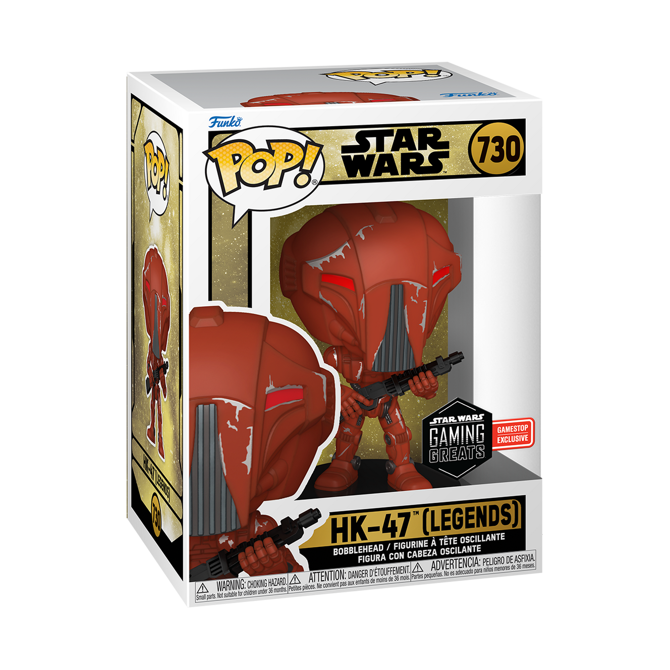 SWGG HK-47 Funko Pop! Bobble Head Toy 1