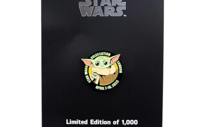 New The Mandalorian The Child (Gorgu) Exclusive Star Wars Celebration Enamel Pin available!