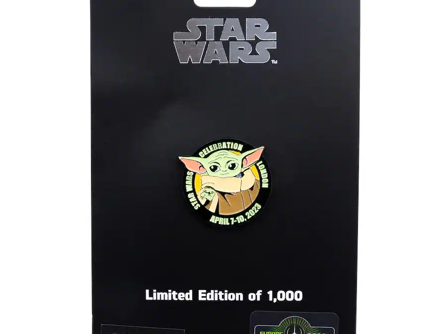 New The Mandalorian The Child (Gorgu) Exclusive Star Wars Celebration Enamel Pin available!