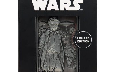 New The Empire Strikes Back Lando Calrissian Silver Metal Replica Ingot available now!