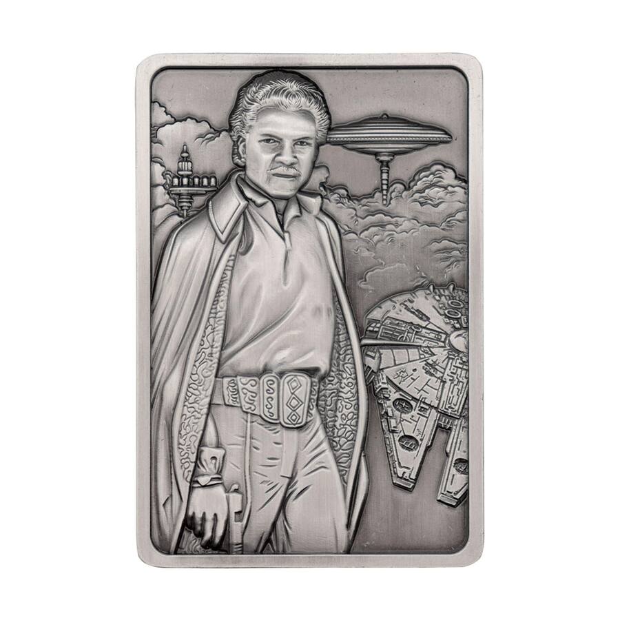 TESB Lando Calrissian Silver Metal Replica Ingot 2