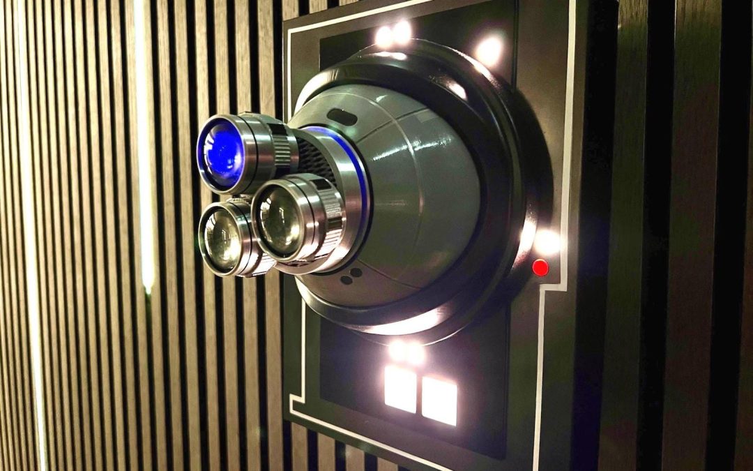 New Star Wars Andor Inspired Voice Activated Panel Droid available now!