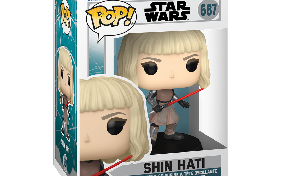 New Star Wars Ahsoka Shin Hati Funko Pop! Bobble Head Toy available now!