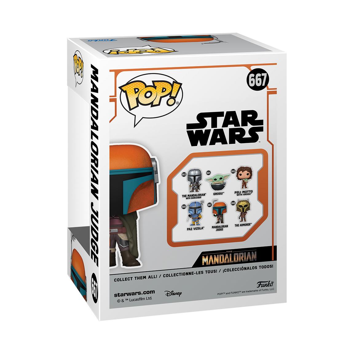 TM Mandalorian Judge Funko Pop! Bobble Head Toy 2