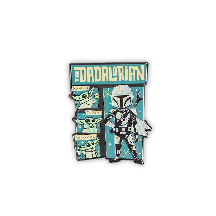 TM "The Dadalorian" Father's Day Enamel Pin 2