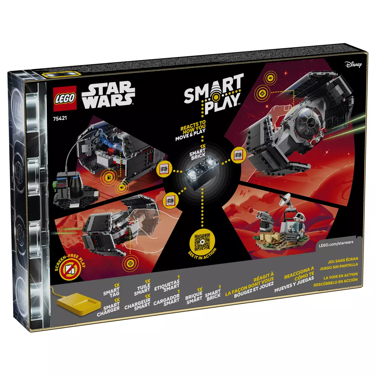 ANH Darth Vader’s TIE Fighter SMART Play Lego Set 2