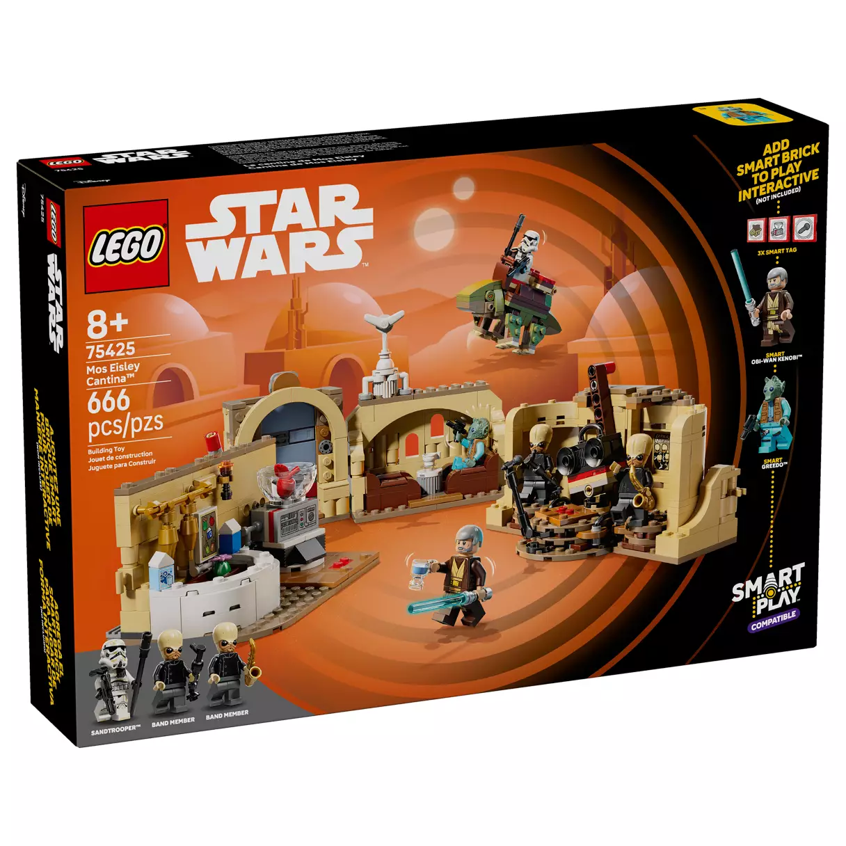 ANH Mos Eisley Cantina SMART Play Lego Set 1