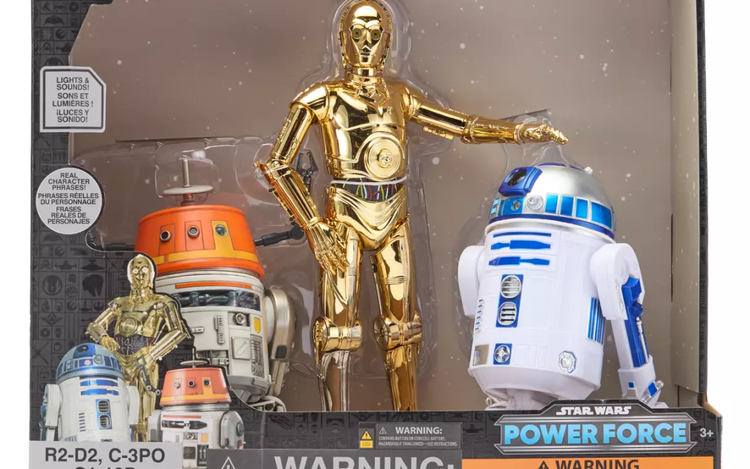 New Star Wars: Power Force R2-D2 C-3PO and C1-10P Talking Action Figure Set available!