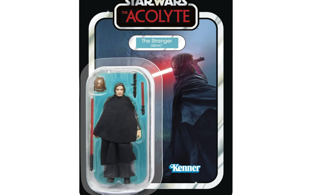 New Star Wars: The Acolyte The Stranger (Qimir) Vintage Figure available now!