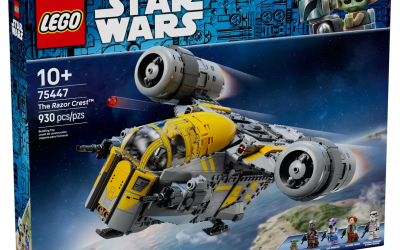 New The Mandalorian and Grogu The Razor Crest Lego Set available now!