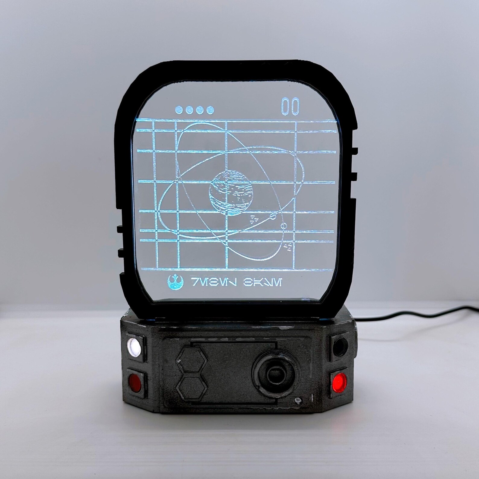 SW Inspired Tabletop LED Acrylic Display Screen Light 3