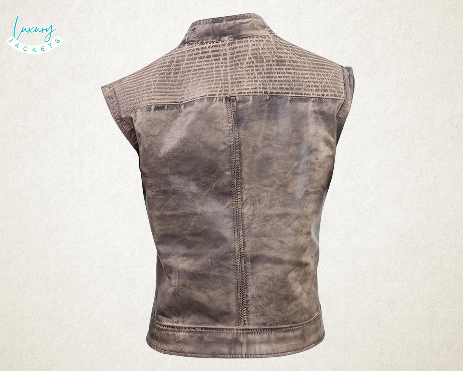 TROS Premium Finn Star Wars Real Leather Costume Vest 2