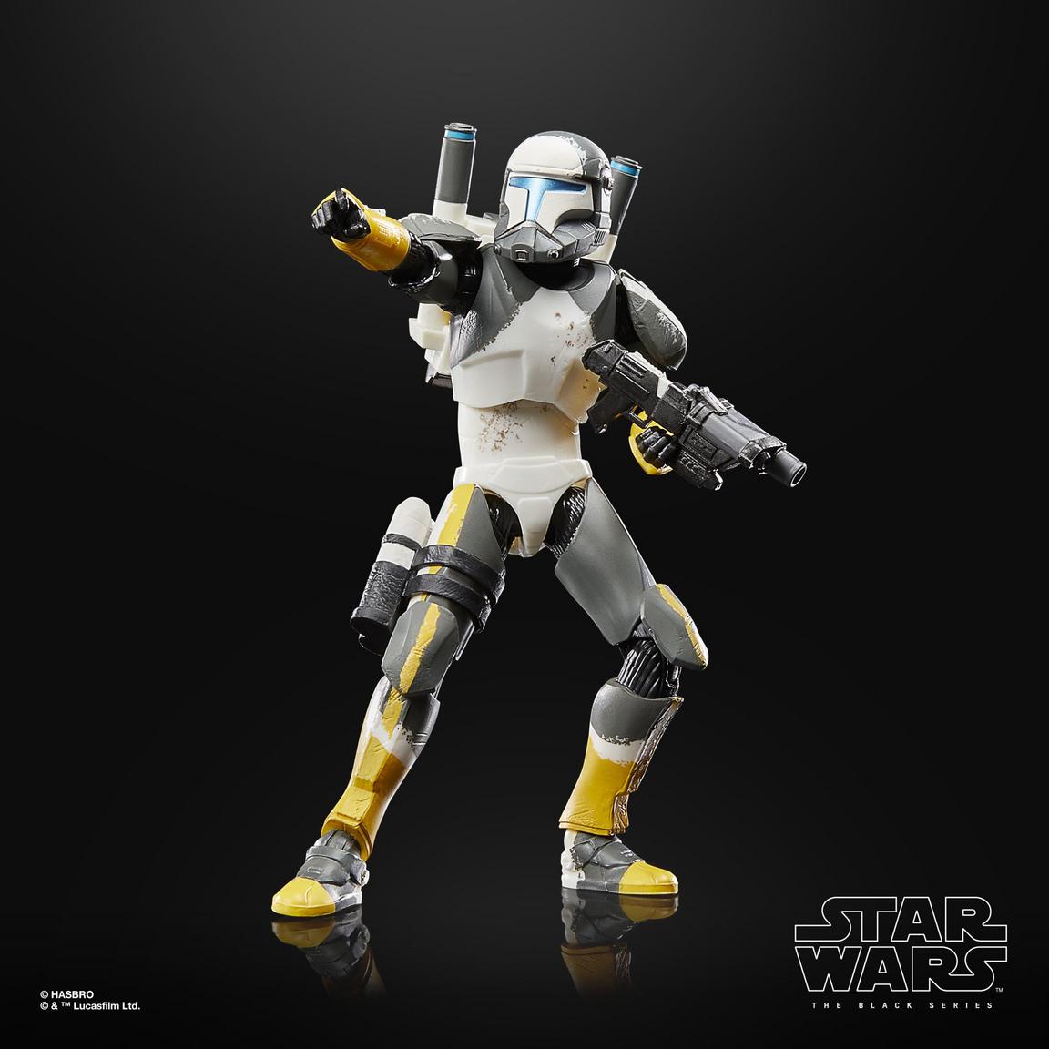 SWGG Republic Commando RC-1262 (Scorch) Black Series Figure 4