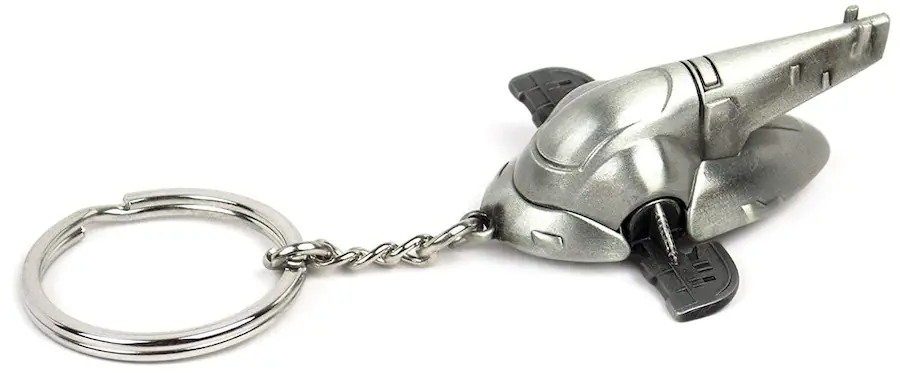 New Star Wars Boba Fett Slave I Replica Silver Keychain available now!