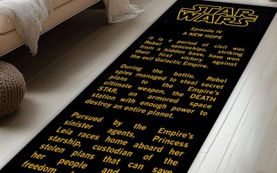 New A New Hope Hallway Runner Decor Area Rug available now!