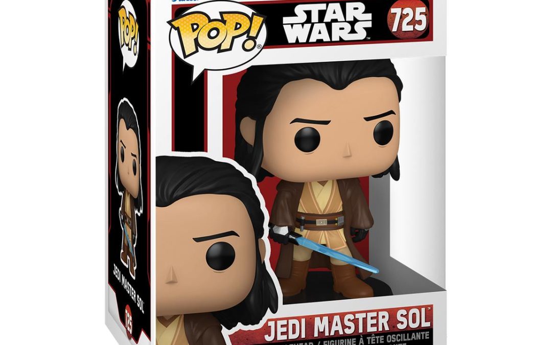 New Star Wars The Acolyte Master Sol Funko Pop! Bobble Head Toy available now!