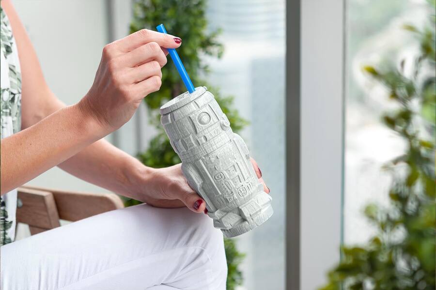 SW R2-D2 Plastic Tiki Tumbler 4