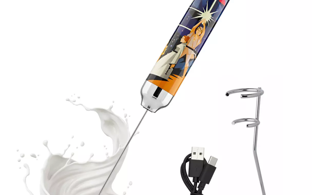 New A New Hope Art Poster Milk Frother with Stand available now!