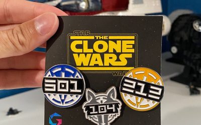 New Star Wars The Clone Wars Clone Legion Logo Enamel Pin Set available now!