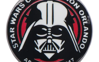 New Star Wars Darth Vader Celebration 2017 Orlando Pin available now!