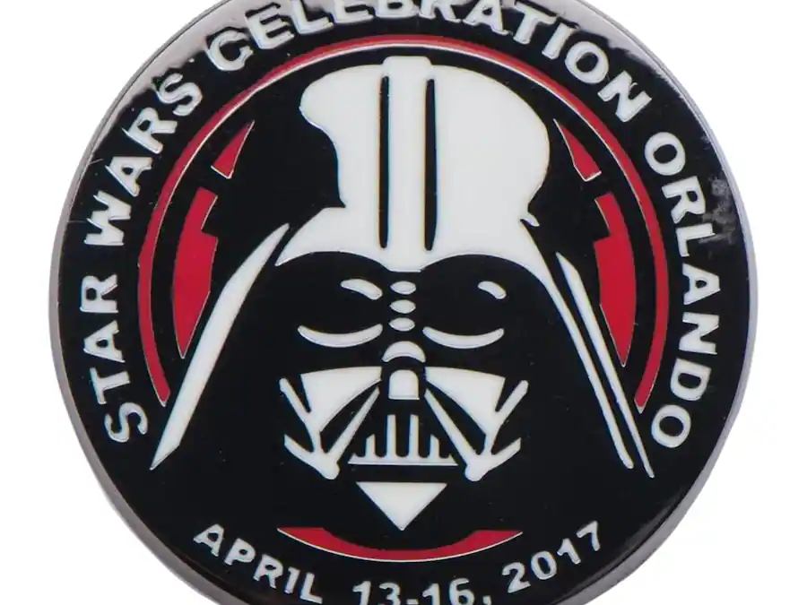 New Star Wars Darth Vader Celebration 2017 Orlando Pin available now!