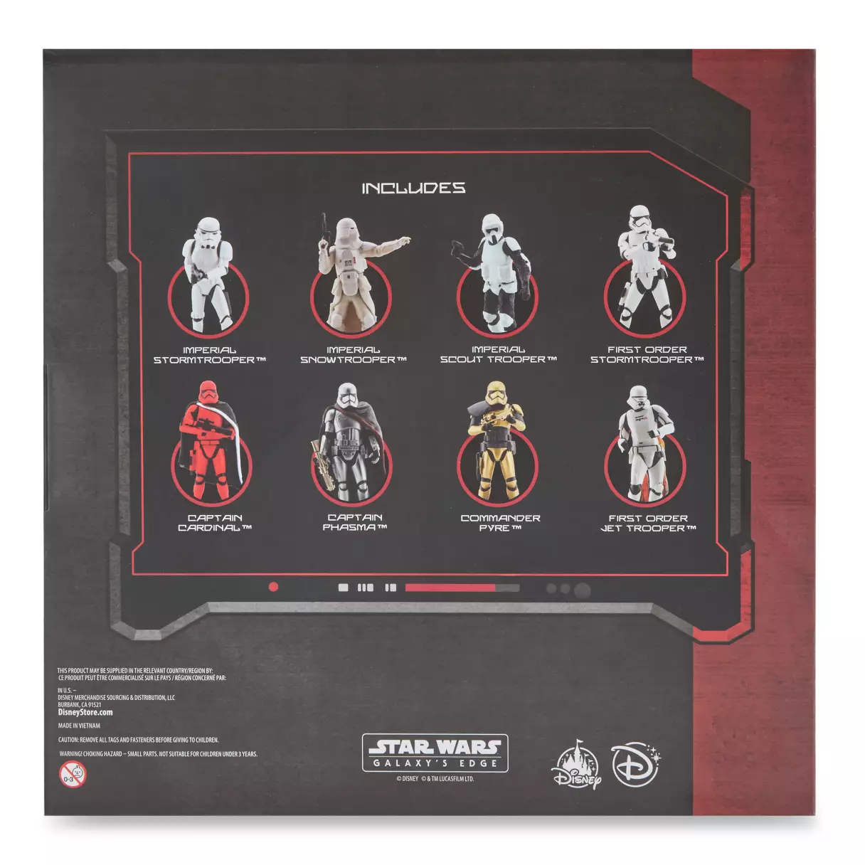 SWGE Imperial and First Order Stormtrooper Figure 8-Pack Set 2