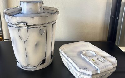 New The Mandalorian Bounty Hunter Safe Container Life-Sized Prop available now!