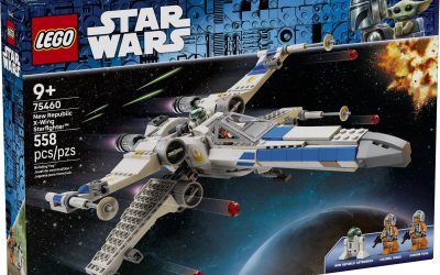 New The Mandalorian and Gorgu New Republic X-Wing Starfighter Lego Set available now!