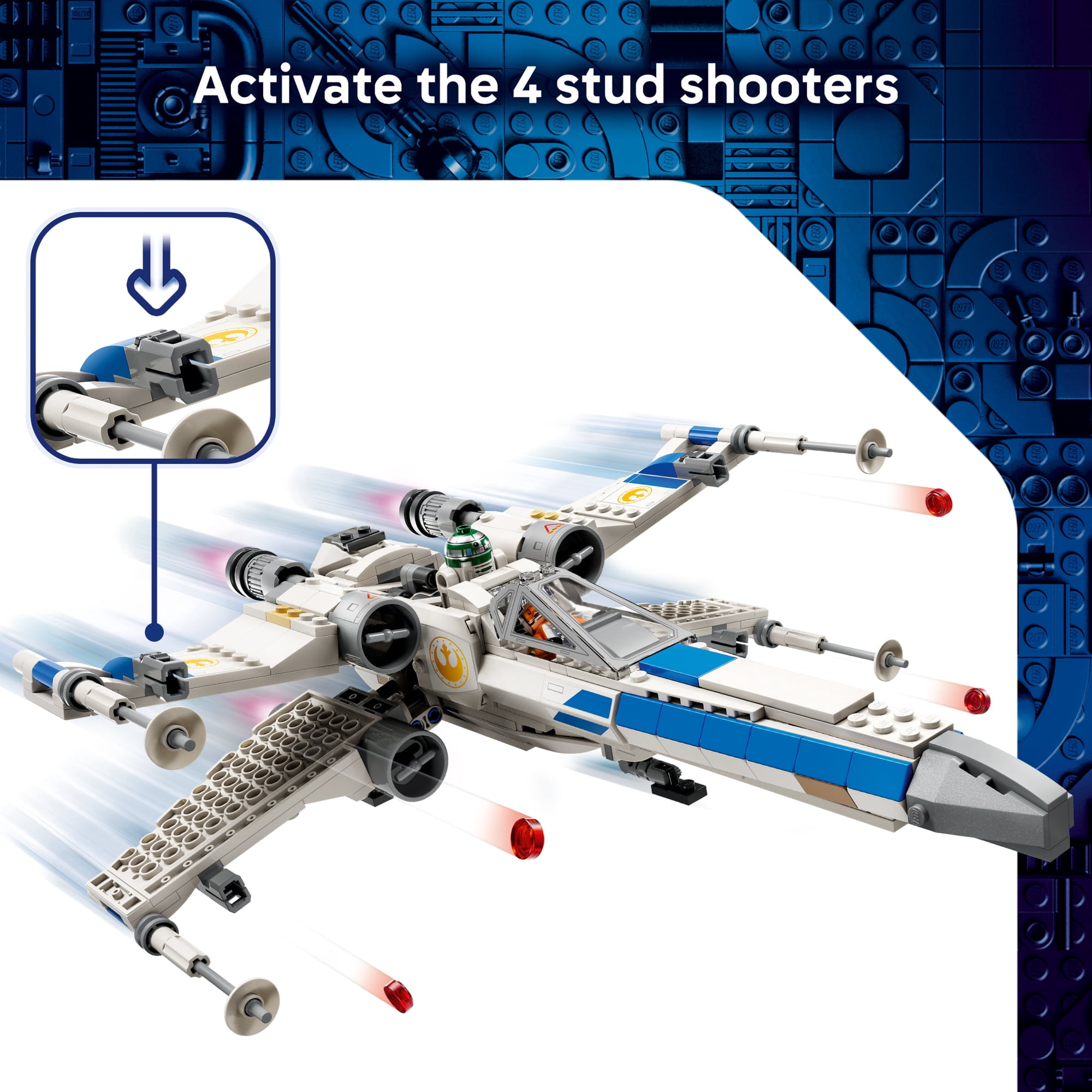 TMAG New Republic X-Wing Starfighter Lego Set 4