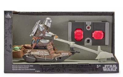 New The Mandalorian and Gorgu Remote Control Speeder Bike Toy available now!