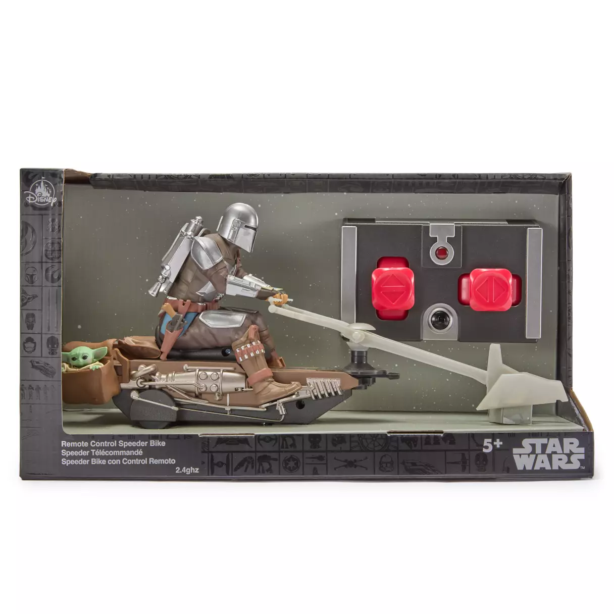 TMAG Remote Control Speeder Bike Toy 1