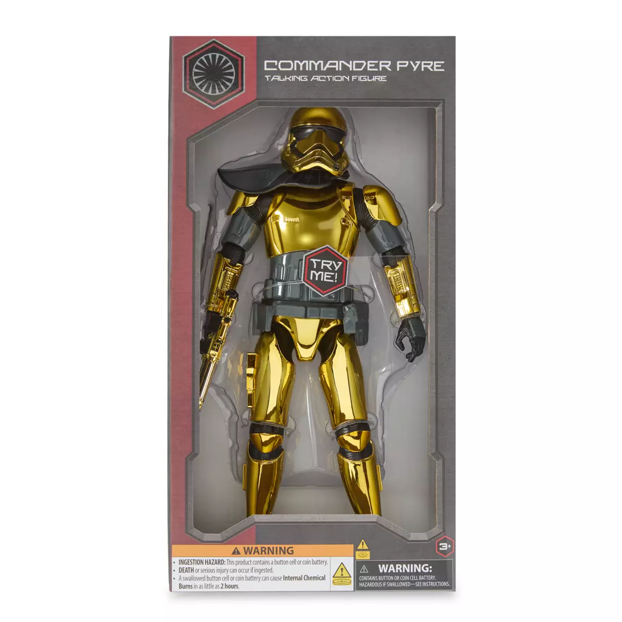 SWGE Commander Pyre Talking Action Figure 1