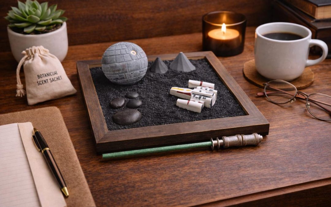 New Star Wars Galaxy Inspired Desk Relaxation Zen Garden Kit available now!