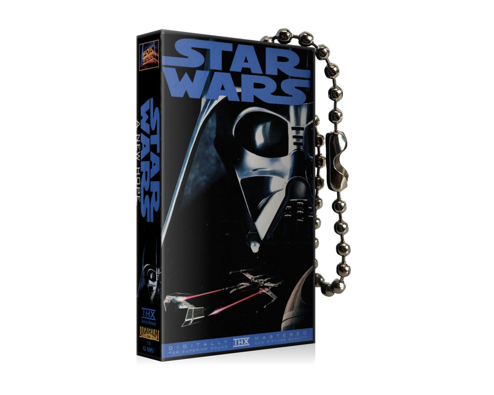 SW VHS Tape Replica Keychain