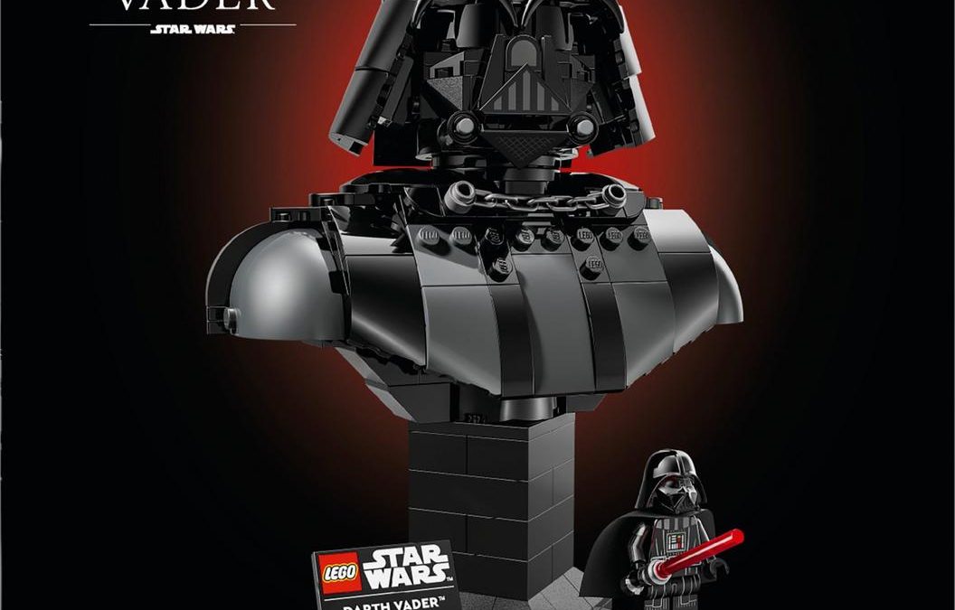New Star Wars Darth Vader Bust Lego Building Set available now!