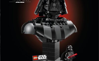 New Star Wars Darth Vader Bust Lego Building Set available now!