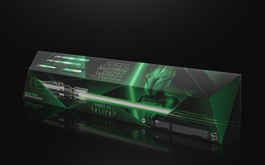 New Star Wars Ahsoka Sabin Wren Black Series Lightsaber available now!