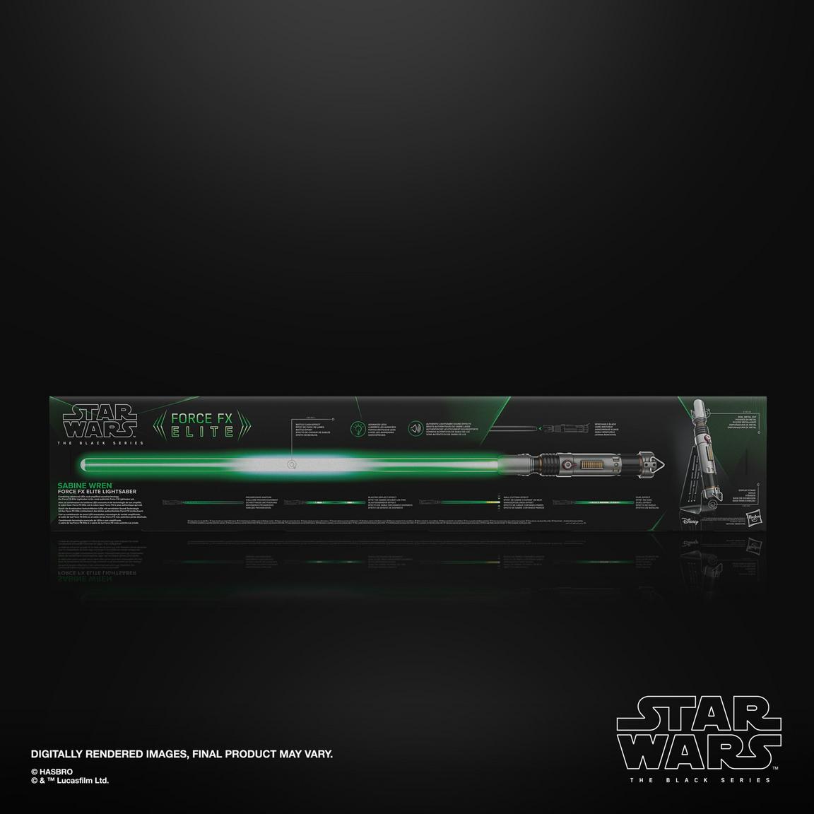 SWA Sabin Wren Black Series Lightsaber 2