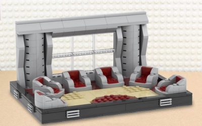 New Star Wars Custom Made Jedi Council Chamber Scene Lego Set available!