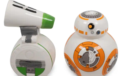 New The Rise of Skywalker BB-8 and D-O Ceramic Salt and Pepper Shakers available now!