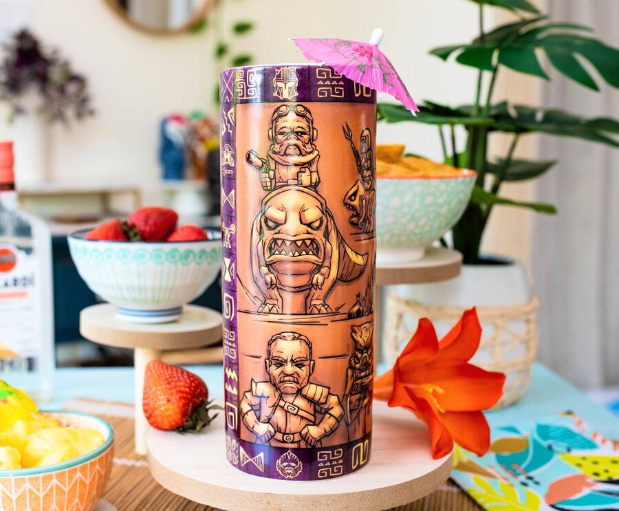 TM Season 1 Scenic Ceramic Tiki Mug 3