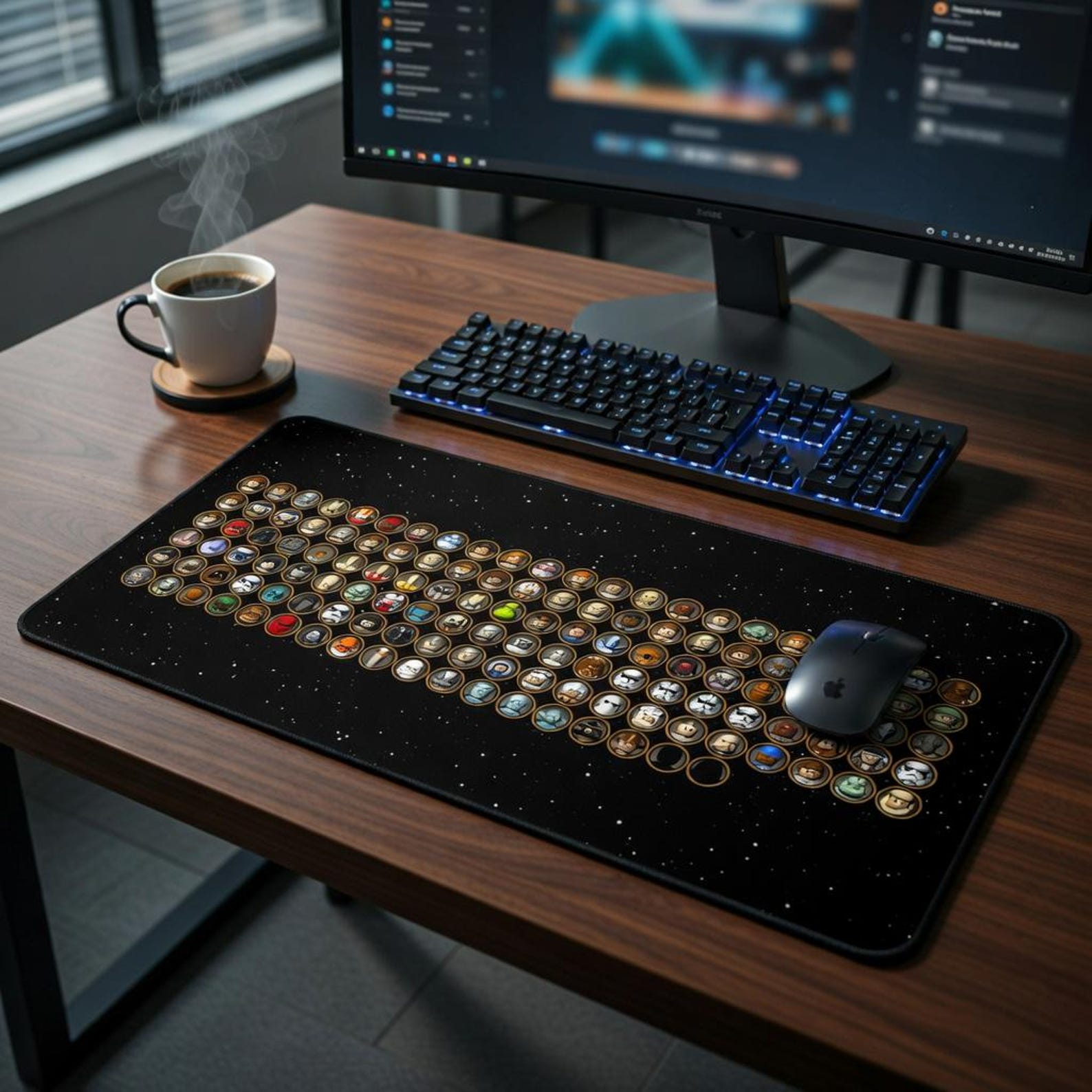 SW Lego Desk Mat Gaming Mousepad 1