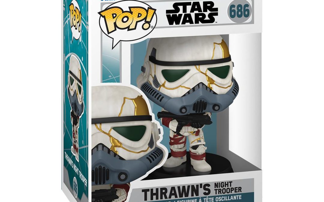 New Star Wars Ahsoka Thrawn's Imperial Night Trooper Funko Pop! Bobble Head Toy available!