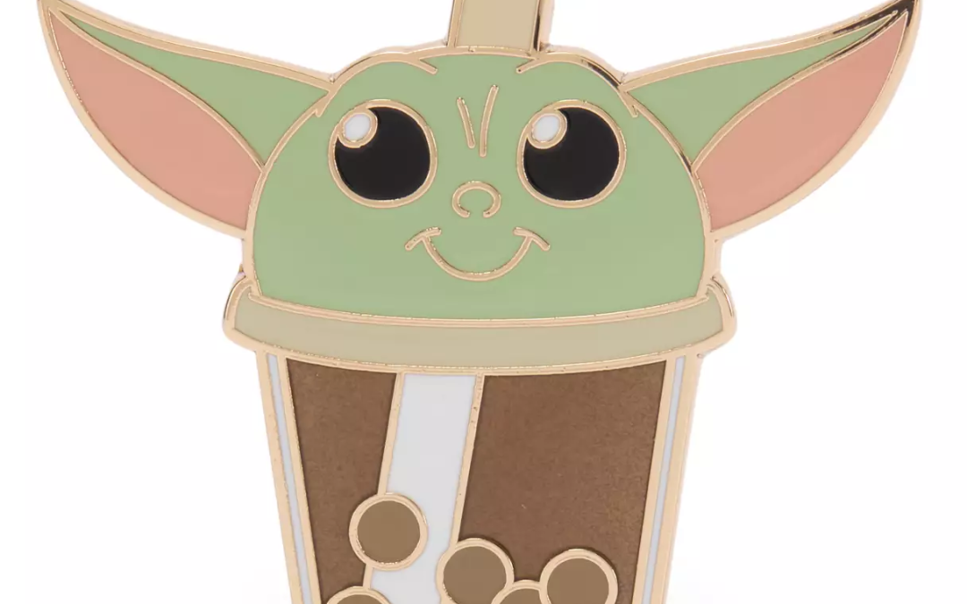 New The Mandalorian The Child (Grogu) Boba Tea Pin available now!