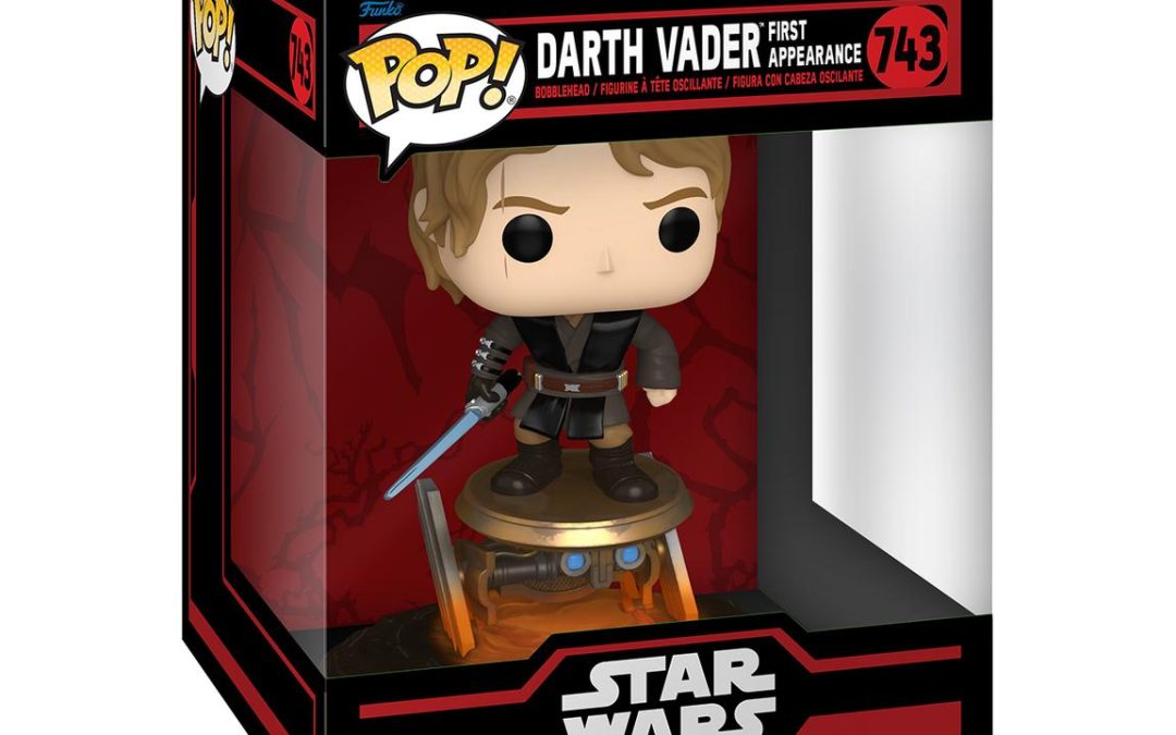 New Revenge of the Sith Darkside Darth Vader (First Appearance) Funko Pop! Bobble Head Toy available!