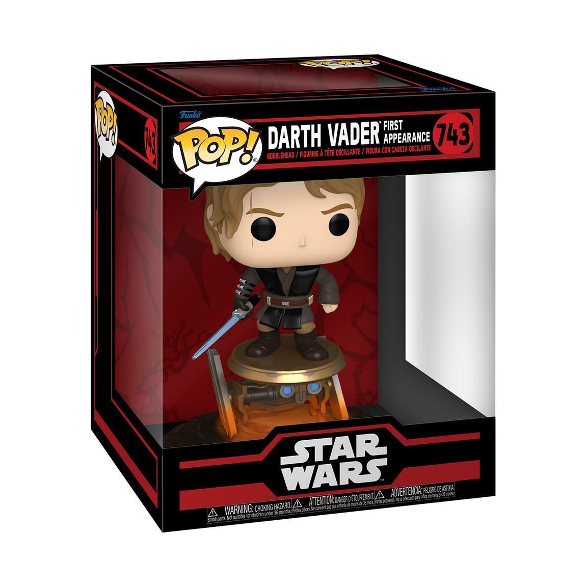 ROTS Darkside Darth Vader (First Appearance) Funko Pop! Bobble Head Toy 1